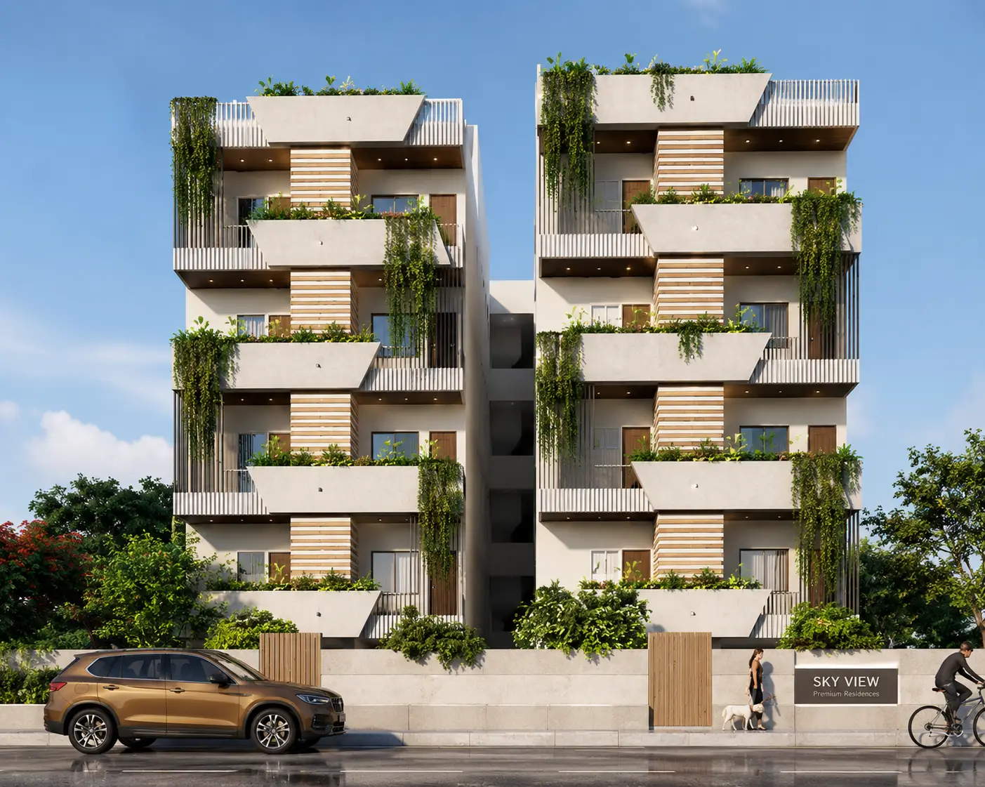 CR9 Sky View flats in Yapral